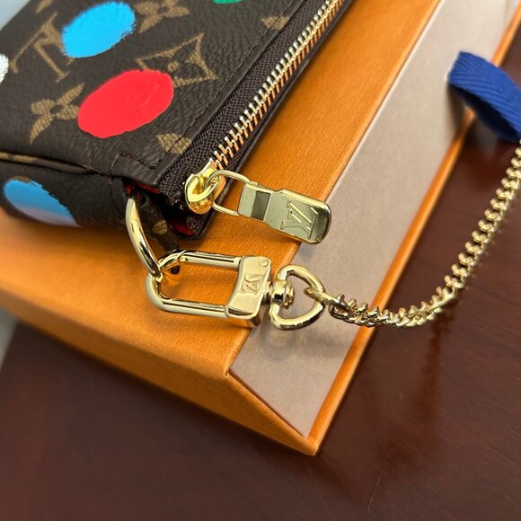 *Sold Privately!* LOUIS VUITTON x YAYOI KUSAMA Mini Pochette Accessoires M81866 - Picture 8 of 12